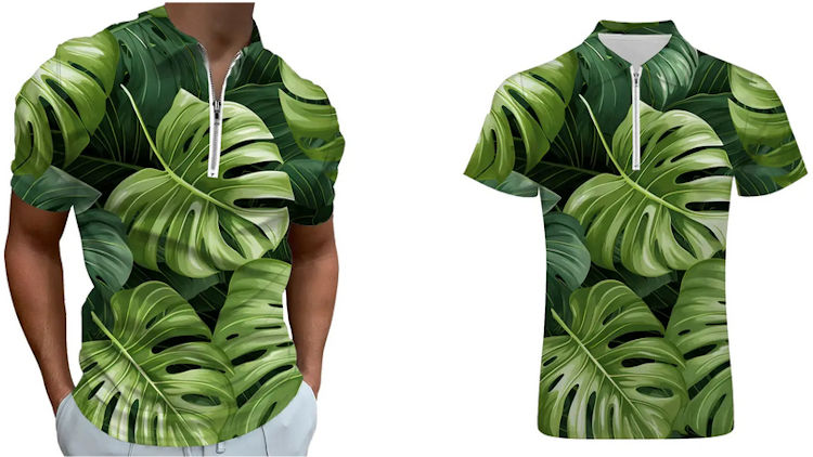 green t shirt